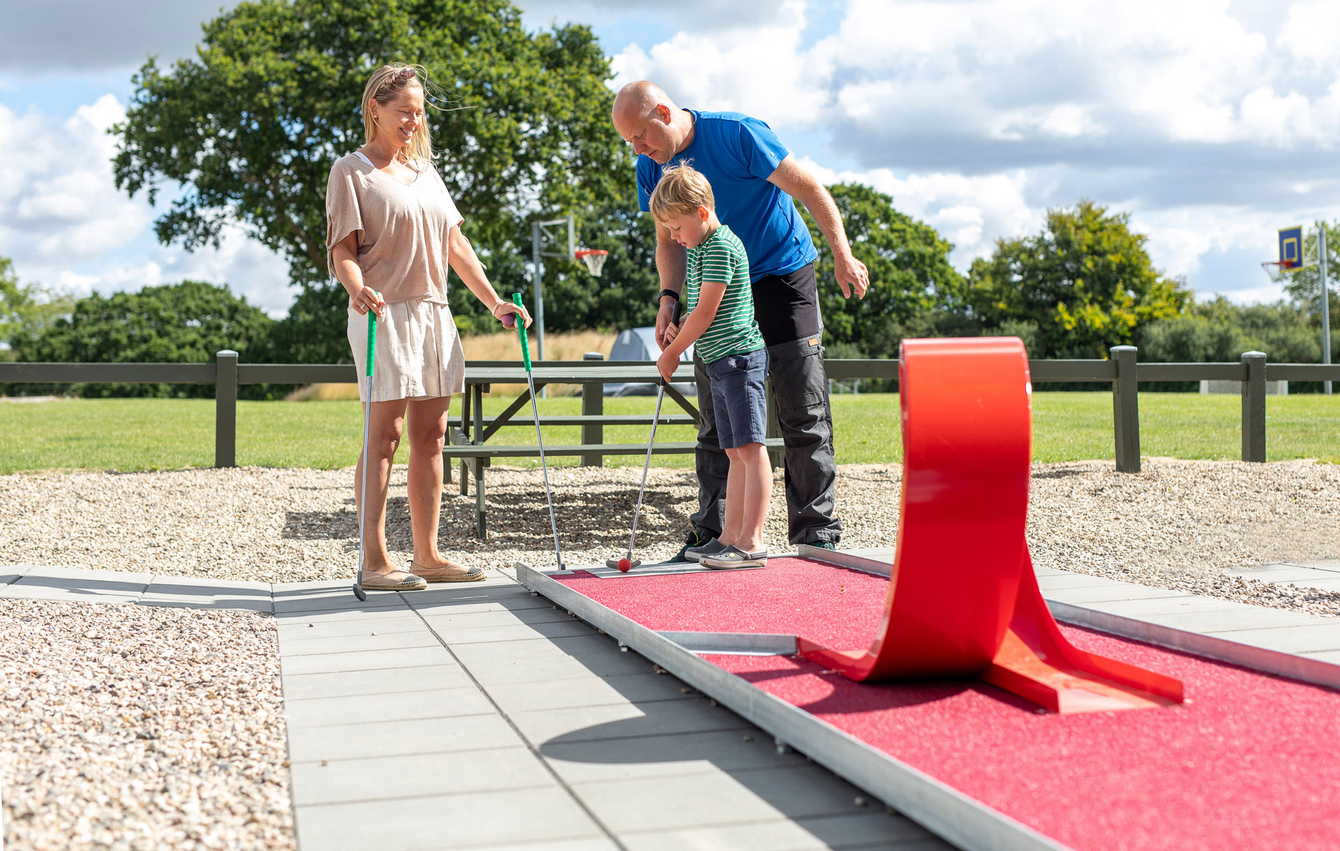 Familie Spiller Minigolf